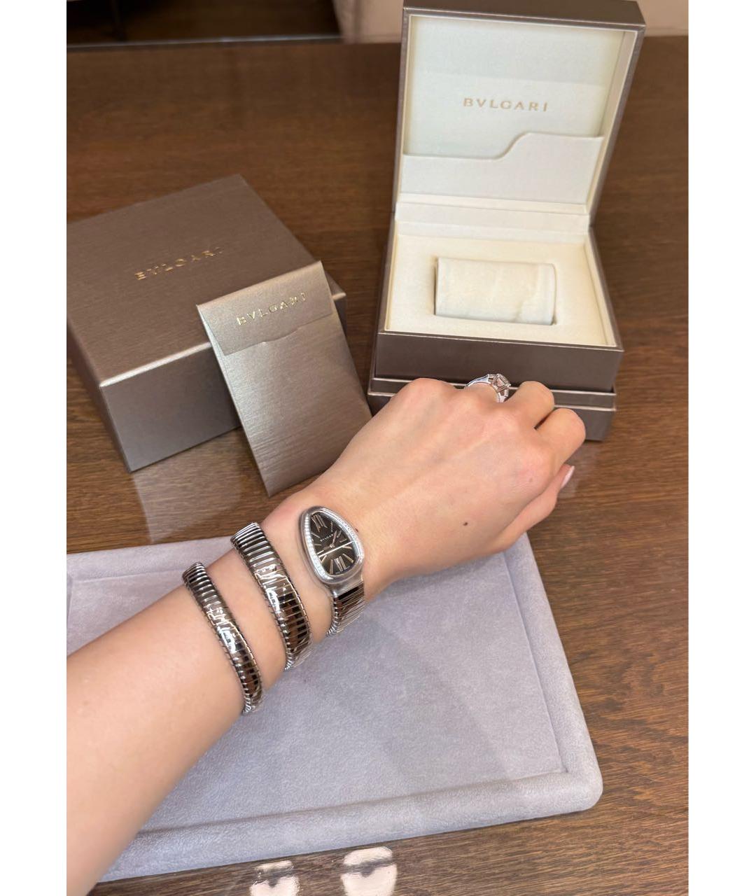 BVLGARI Серебряные часы, фото 4