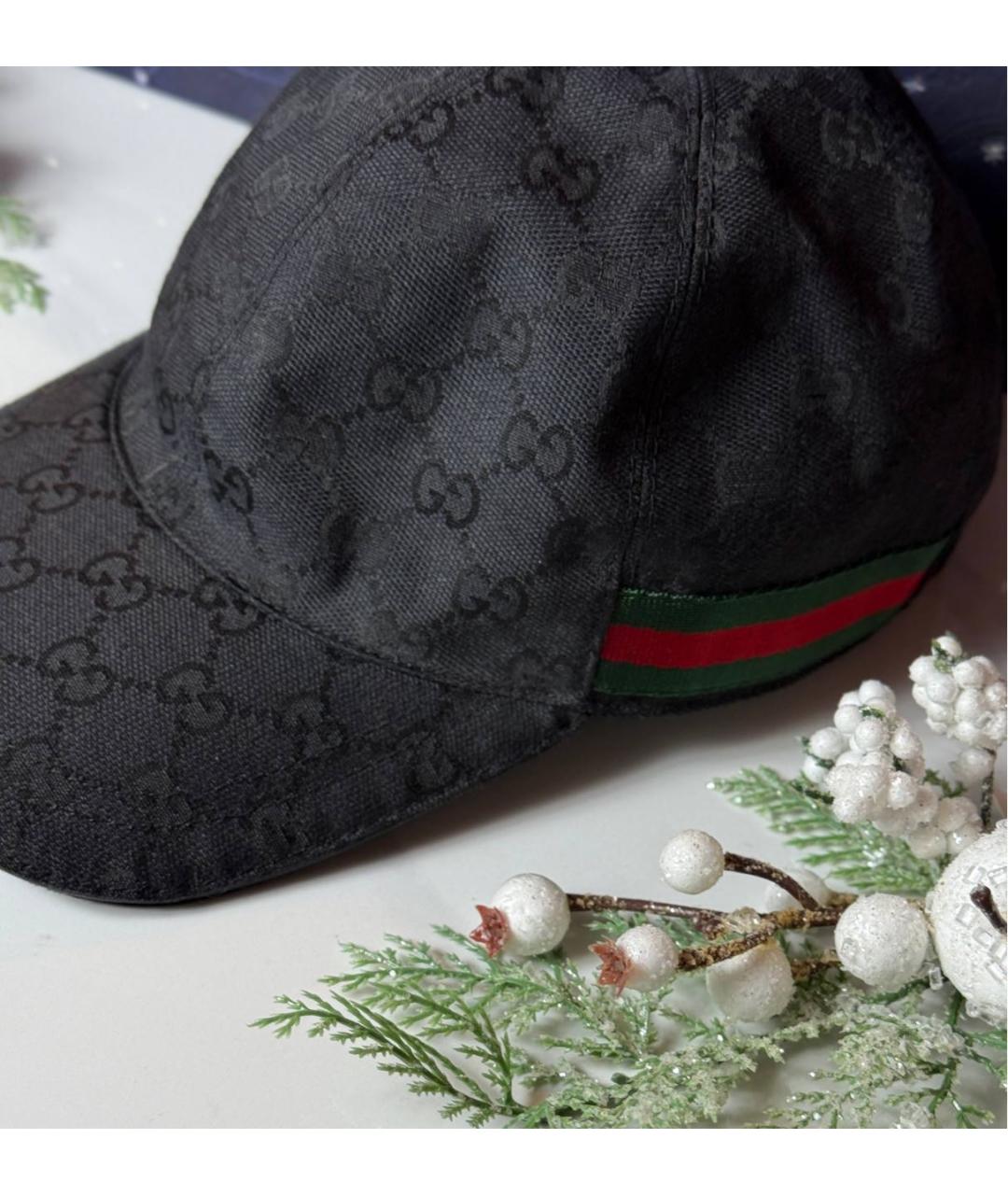 GUCCI Черная кепка/бейсболка, фото 2