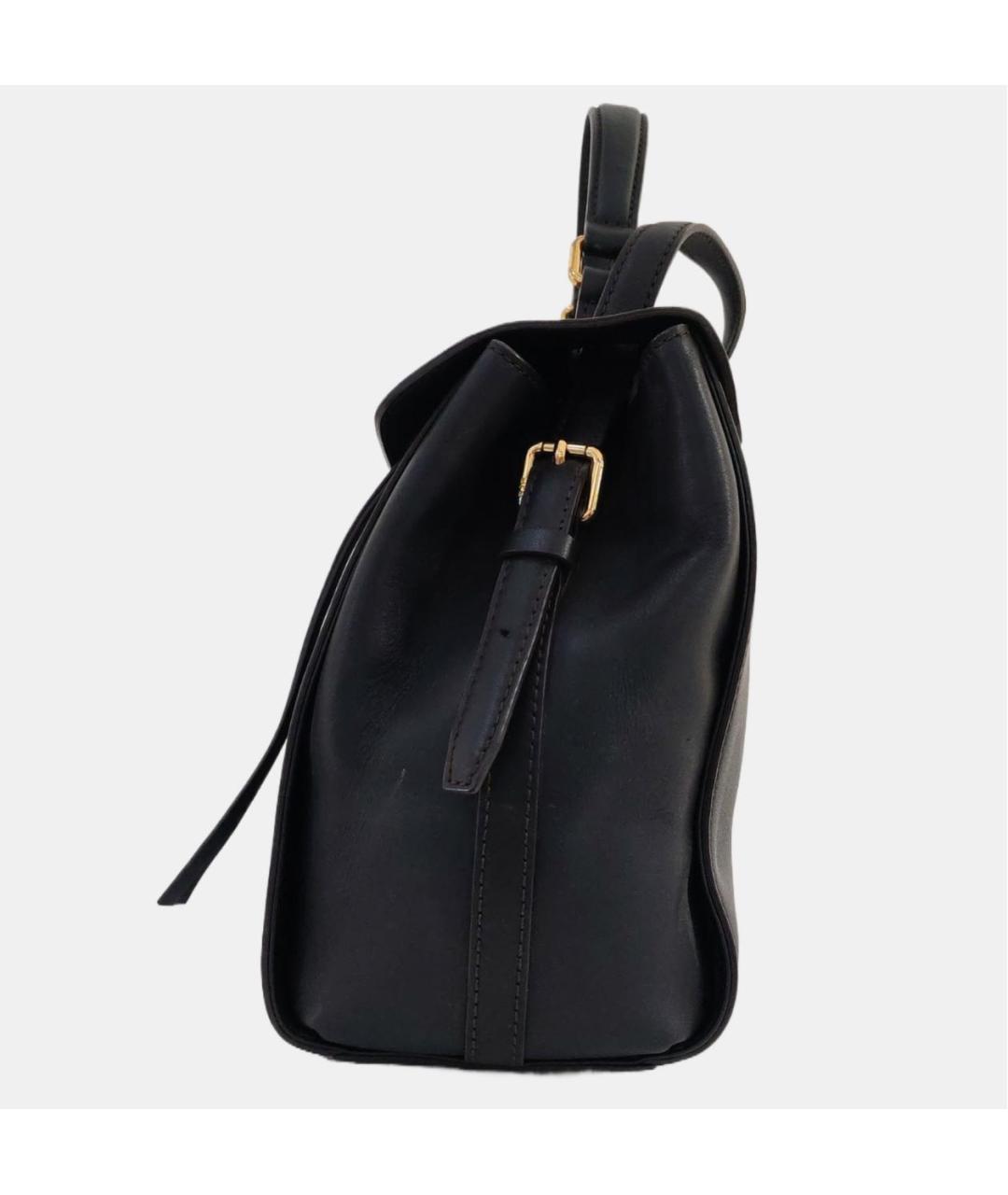 MCM Черная кожаная сумка через плечо, фото 2