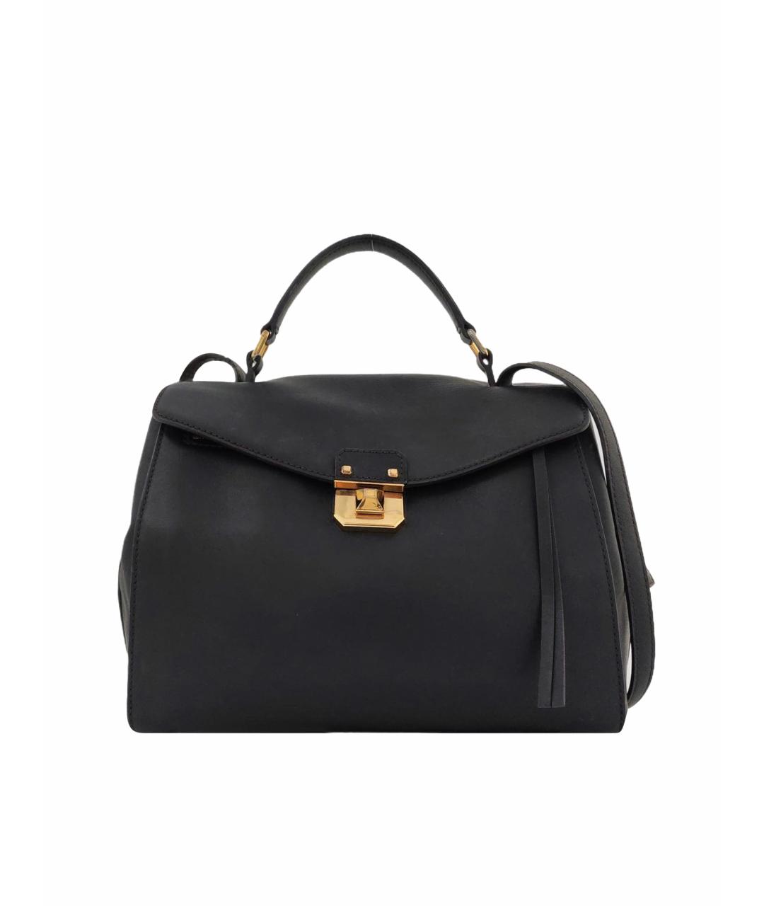 MCM Черная кожаная сумка через плечо, фото 1