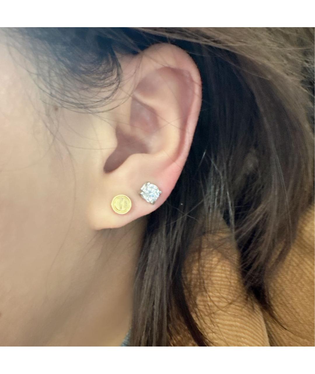 CARTIER Золотые серьги из желтого золота, фото 2