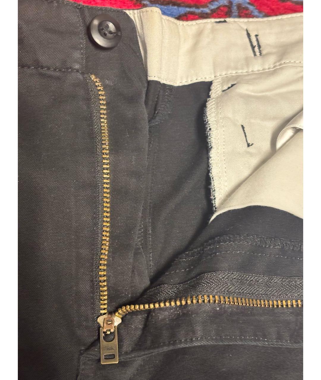 ALPHA INDUSTRIES Черные хлопковые повседневные брюки, фото 4