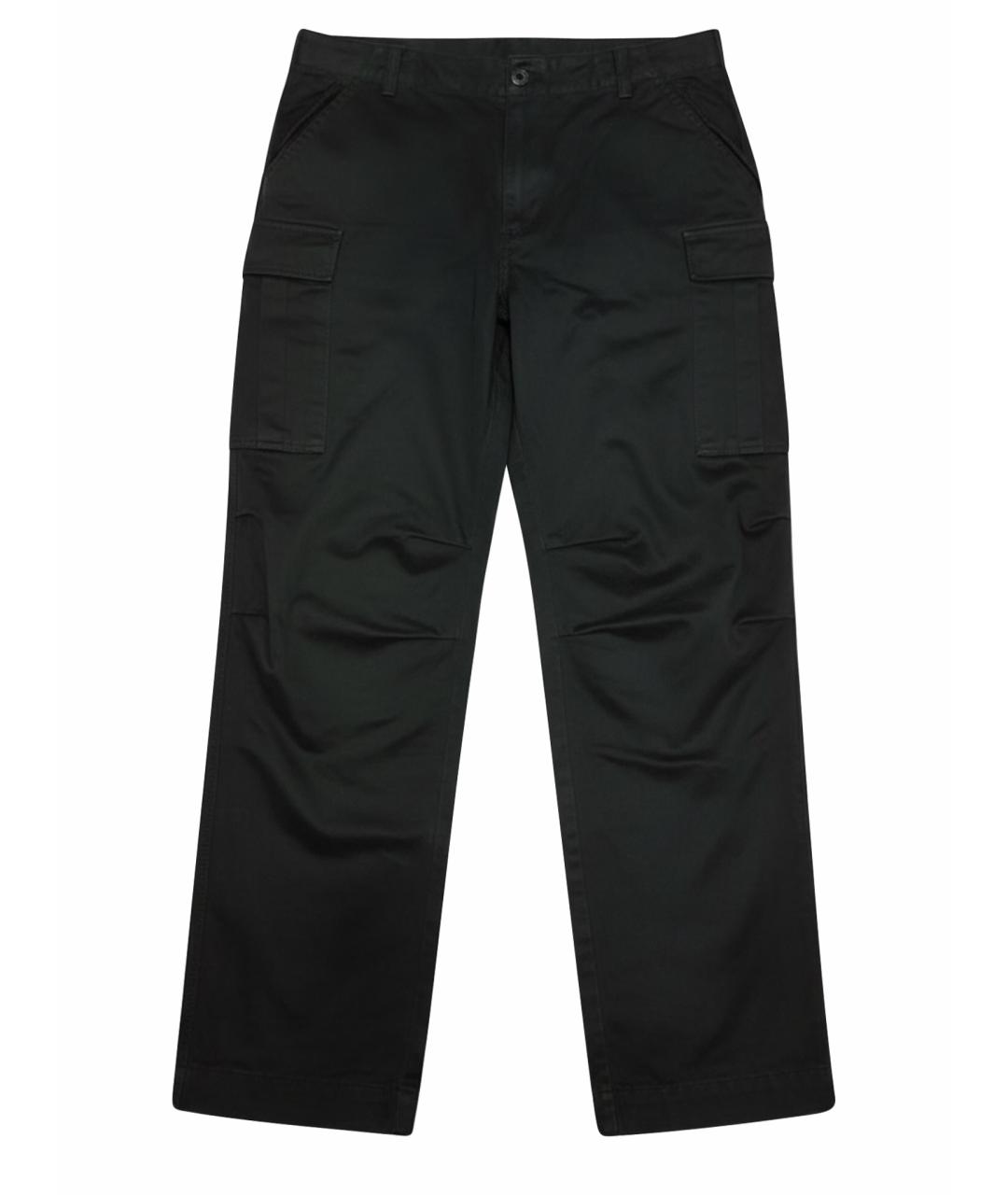 ALPHA INDUSTRIES Черные хлопковые повседневные брюки, фото 1