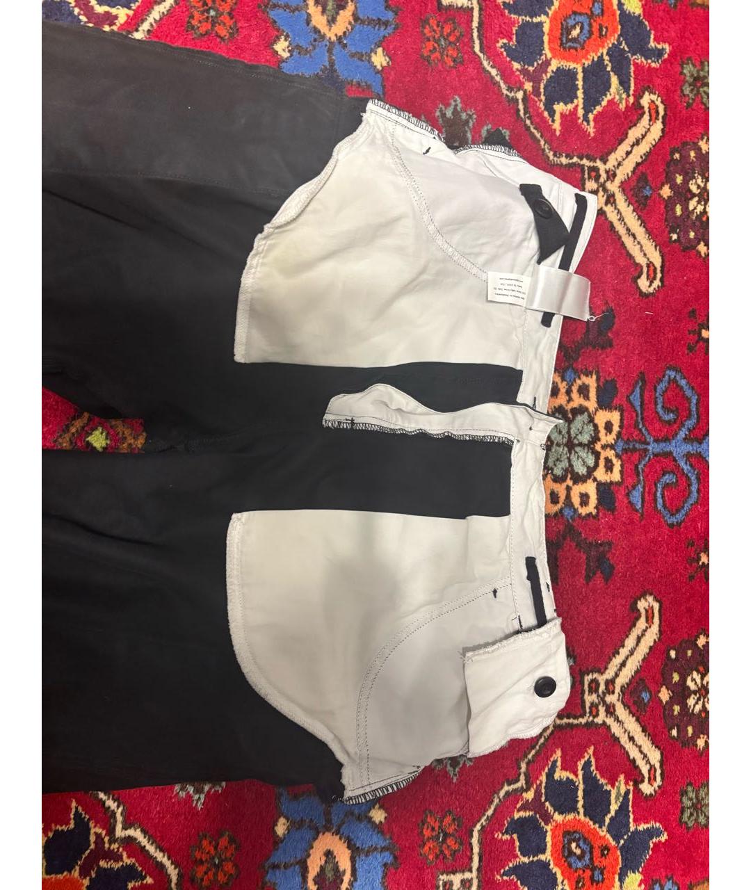 ALPHA INDUSTRIES Черные хлопковые повседневные брюки, фото 3