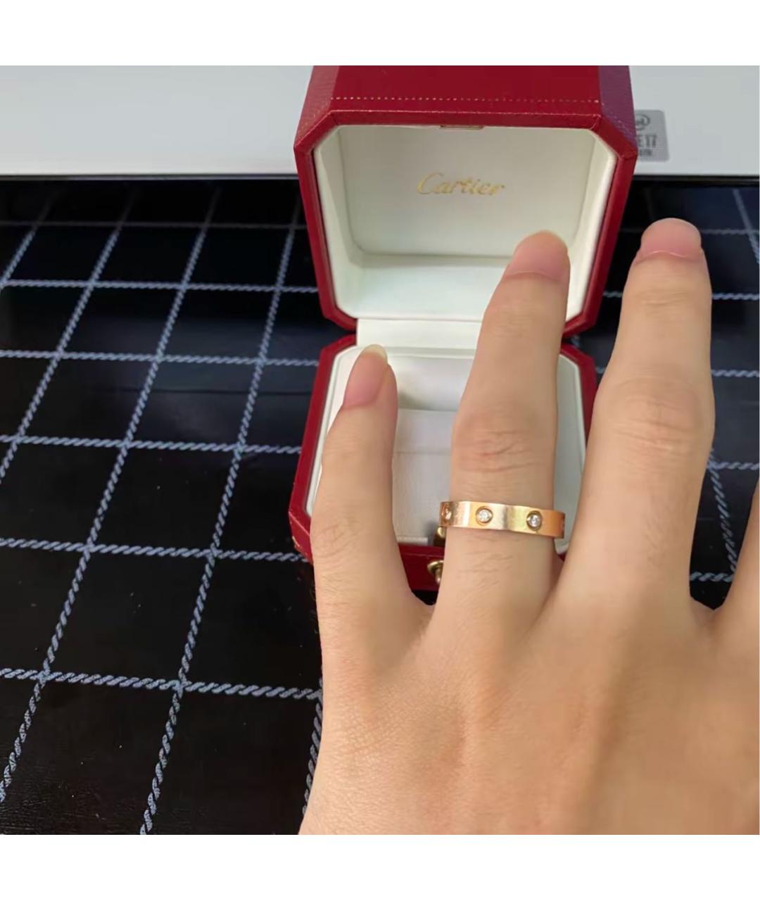 CARTIER Розовое кольцо из розового золота, фото 5