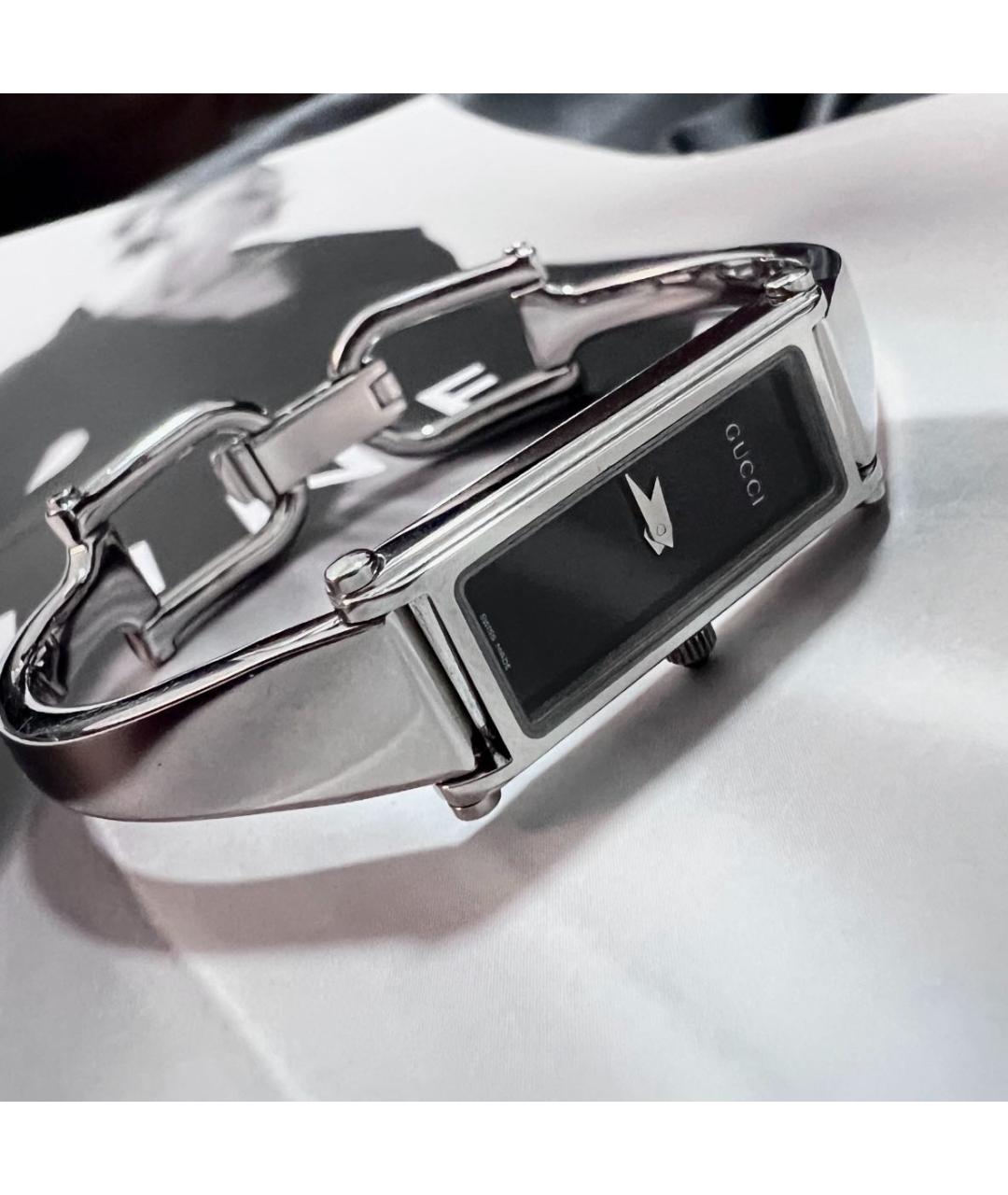 GUCCI Серебряные часы, фото 4