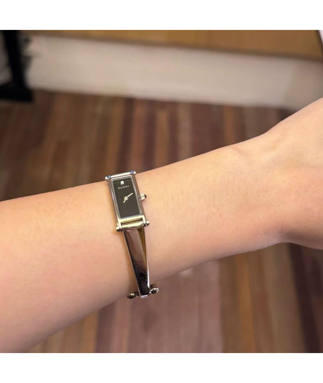 GUCCI Серебряные часы, фото 5