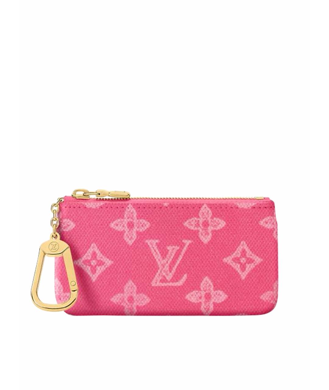LOUIS VUITTON Розовая ключница, фото 1