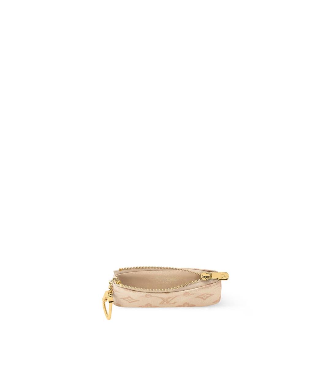 LOUIS VUITTON Бежевая ключница, фото 3