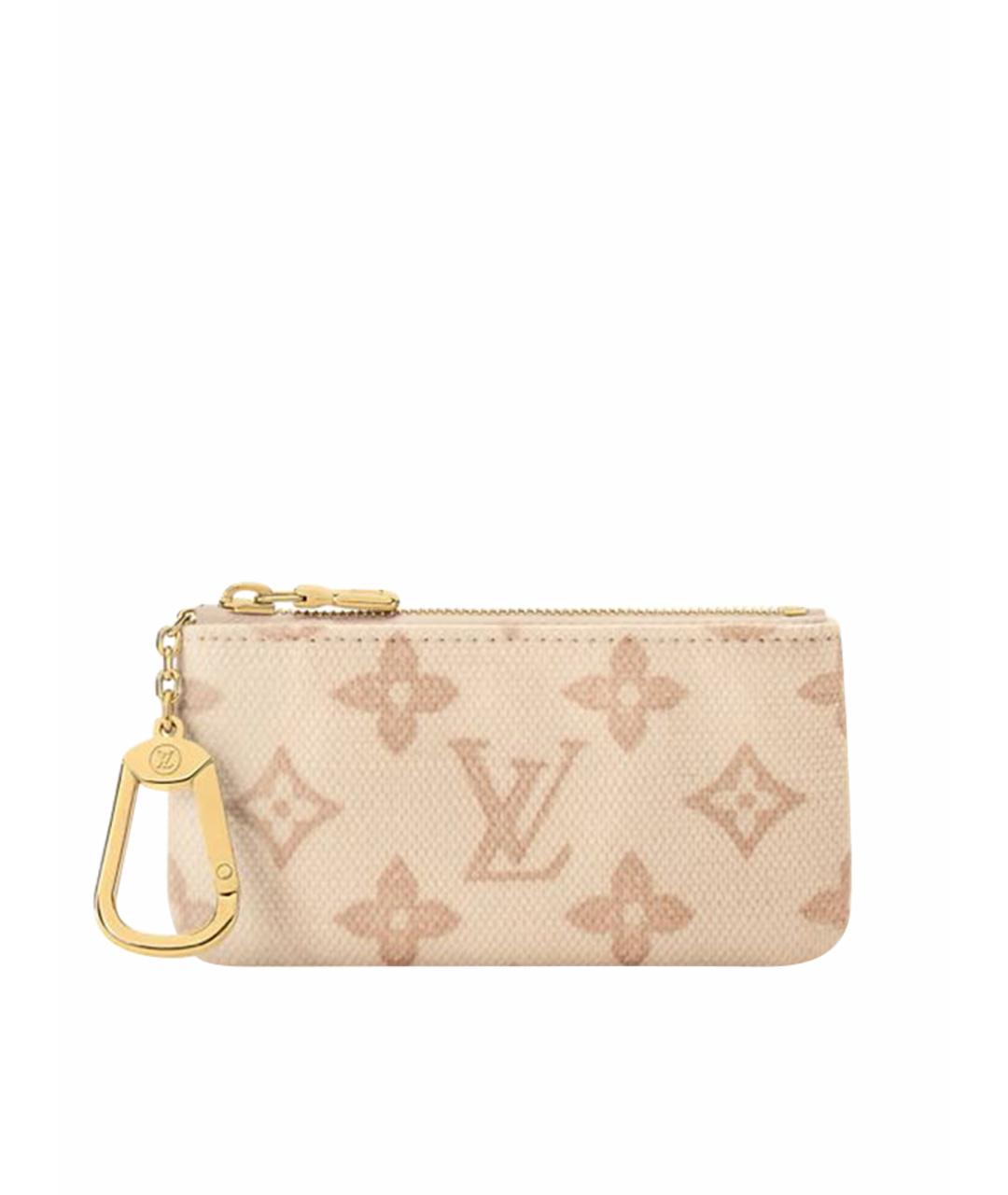 LOUIS VUITTON Бежевая ключница, фото 1