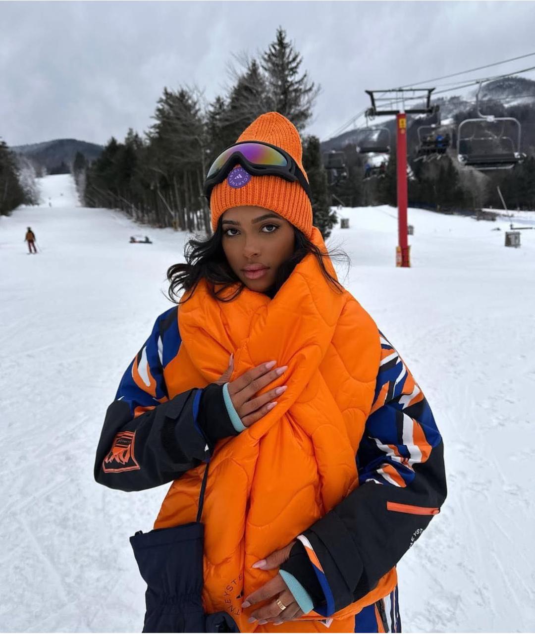 ADIDAS BY STELLA MCCARTNEY Оранжевая шапка, фото 3