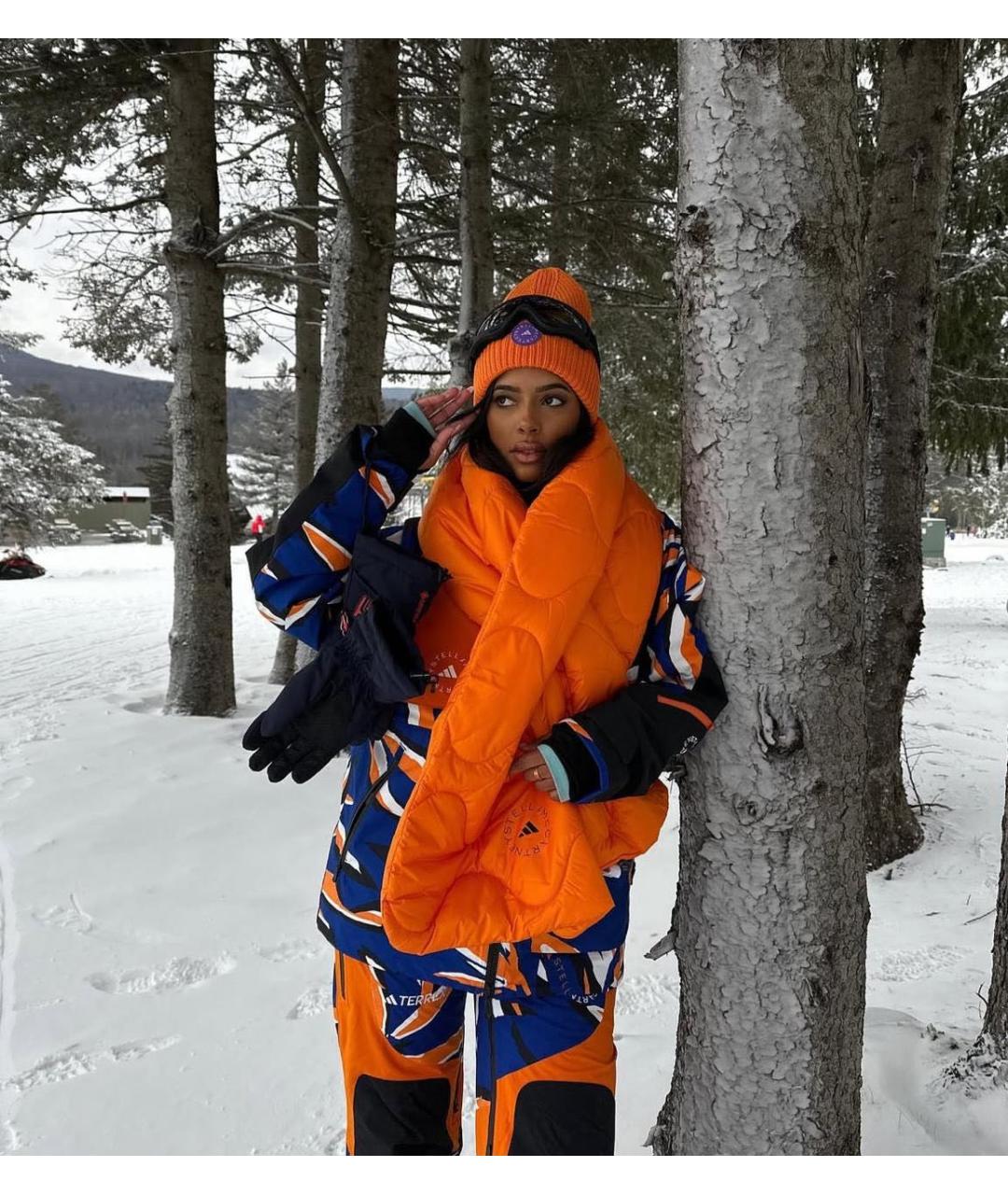 ADIDAS BY STELLA MCCARTNEY Оранжевая шапка, фото 6