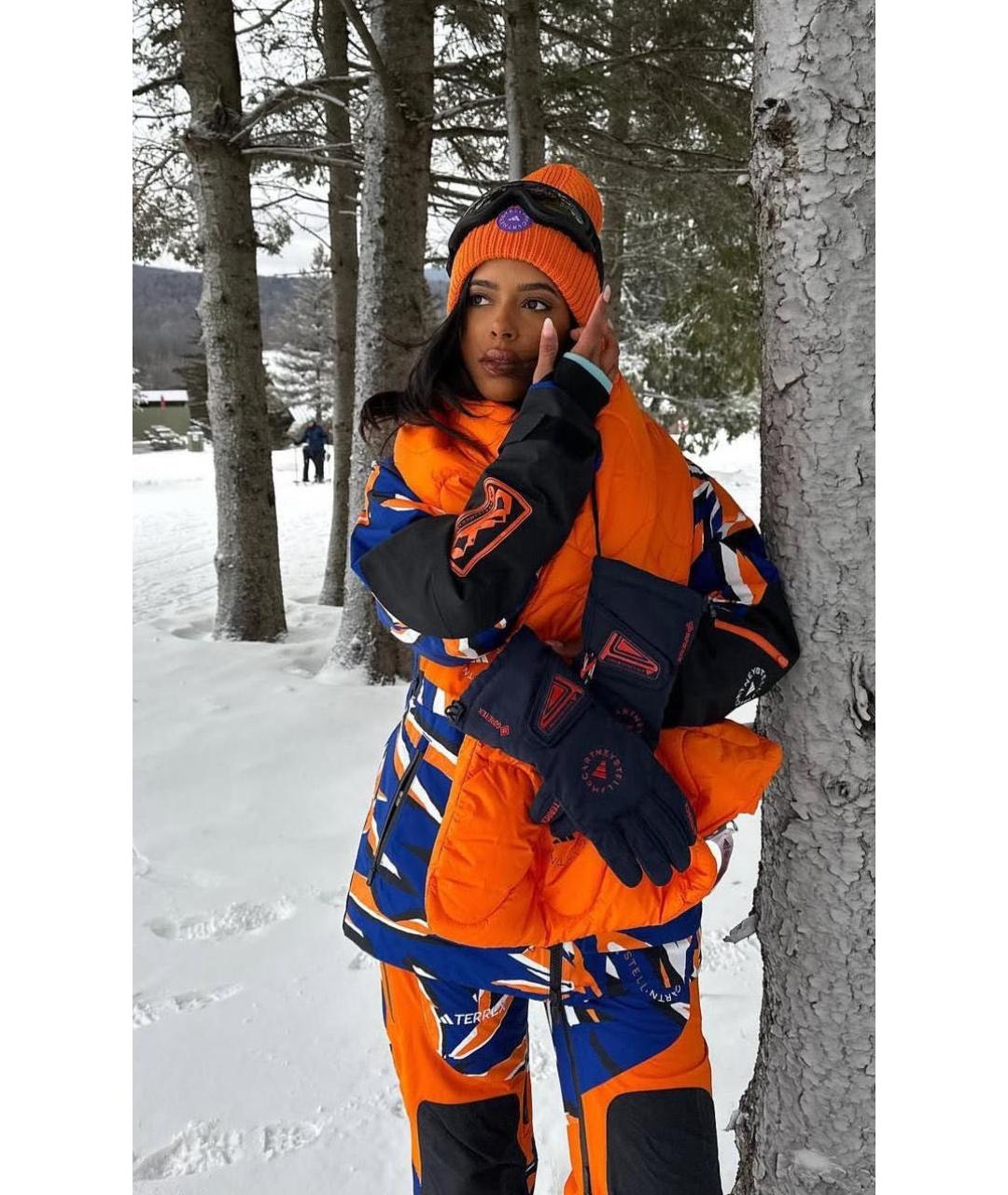 ADIDAS BY STELLA MCCARTNEY Оранжевая шапка, фото 5