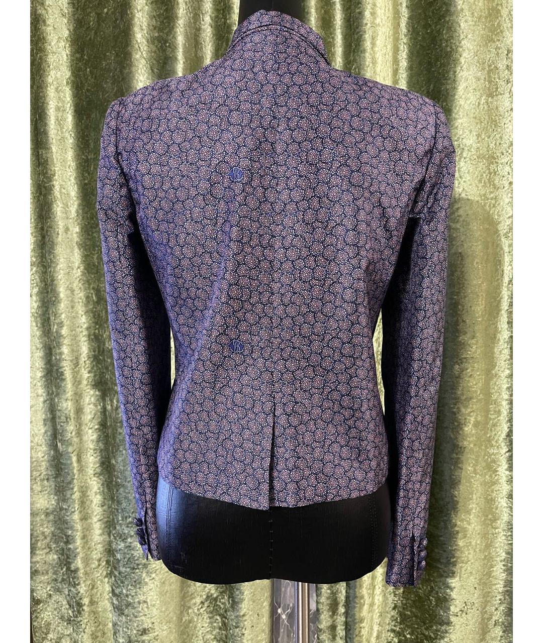 ROBERTO CAVALLI Мульти шелковый жакет/пиджак, фото 2