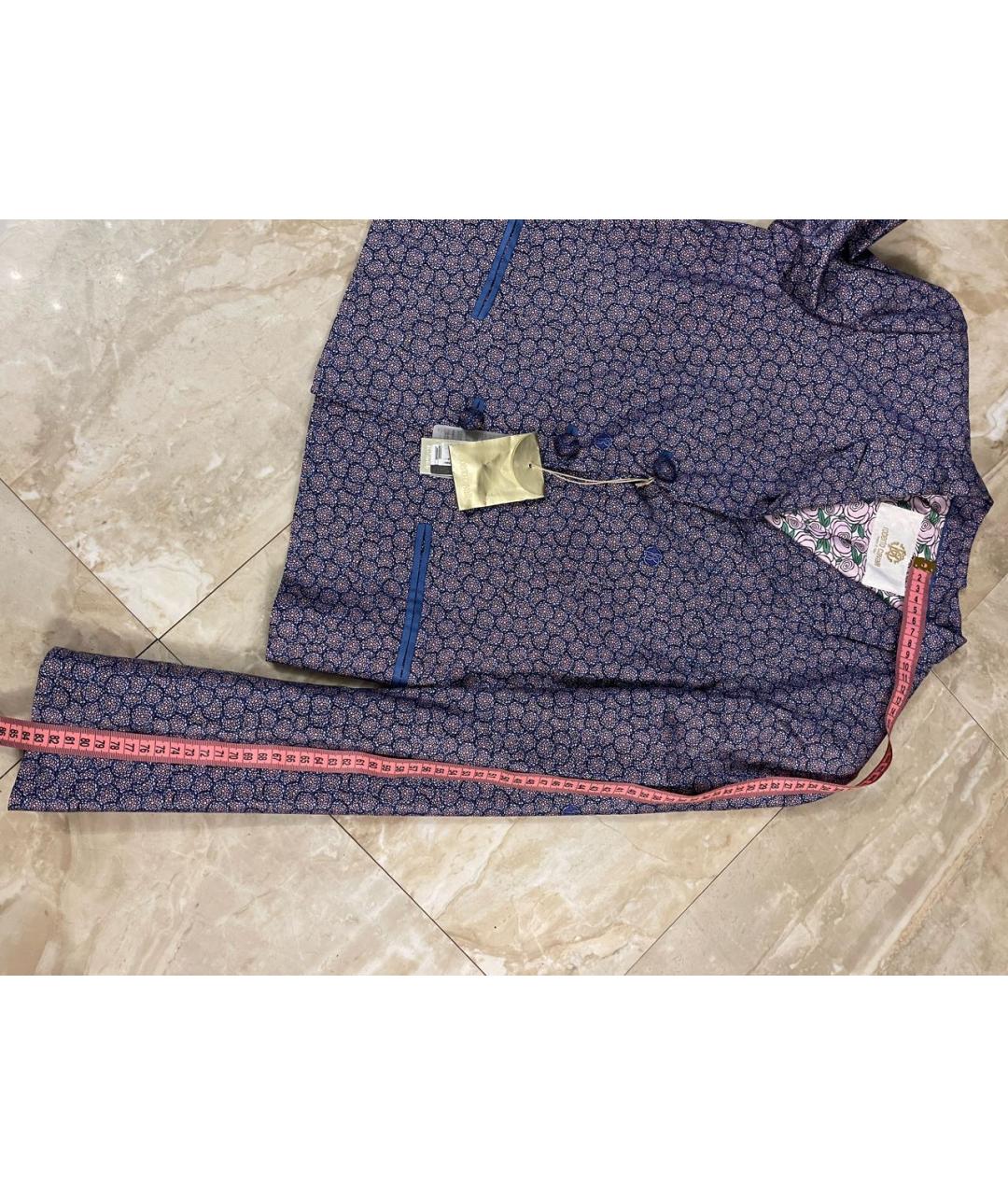 ROBERTO CAVALLI Мульти шелковый жакет/пиджак, фото 8