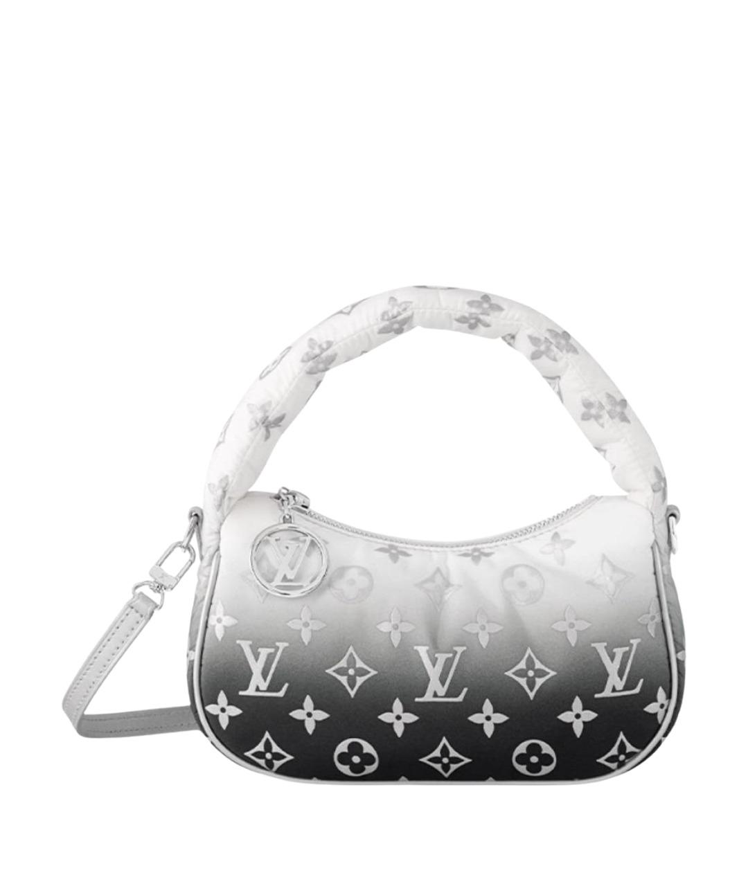 LOUIS VUITTON Серая синтетическая сумка с короткими ручками, фото 1