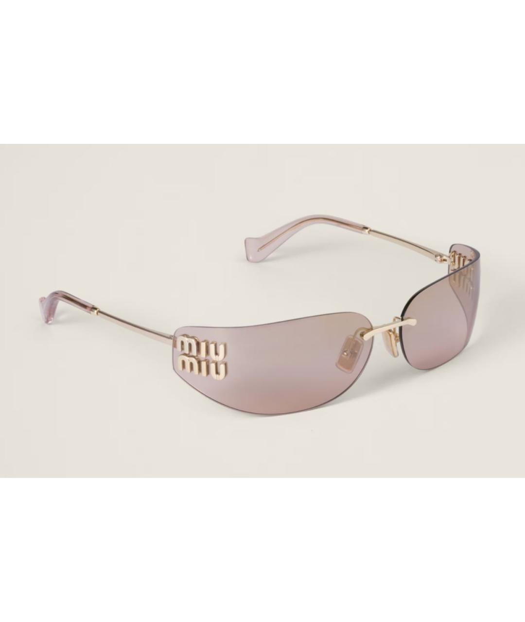 MIU MIU Серые солнцезащитные очки, фото 4