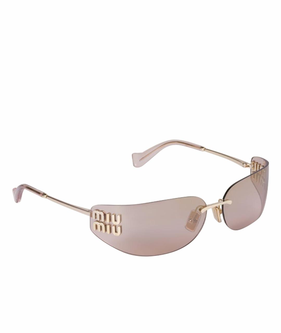 MIU MIU Серые солнцезащитные очки, фото 1