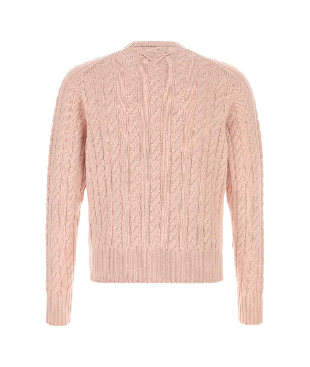 PRADA Розовый шерстяной джемпер / свитер, фото 2