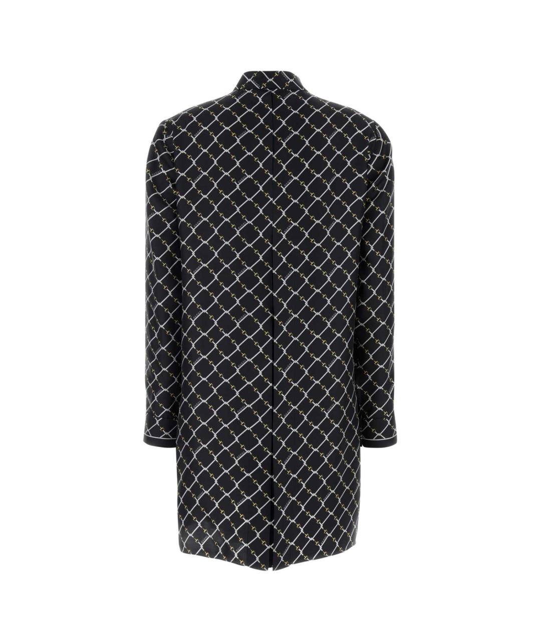 GUCCI Мульти шелковое повседневное платье, фото 2