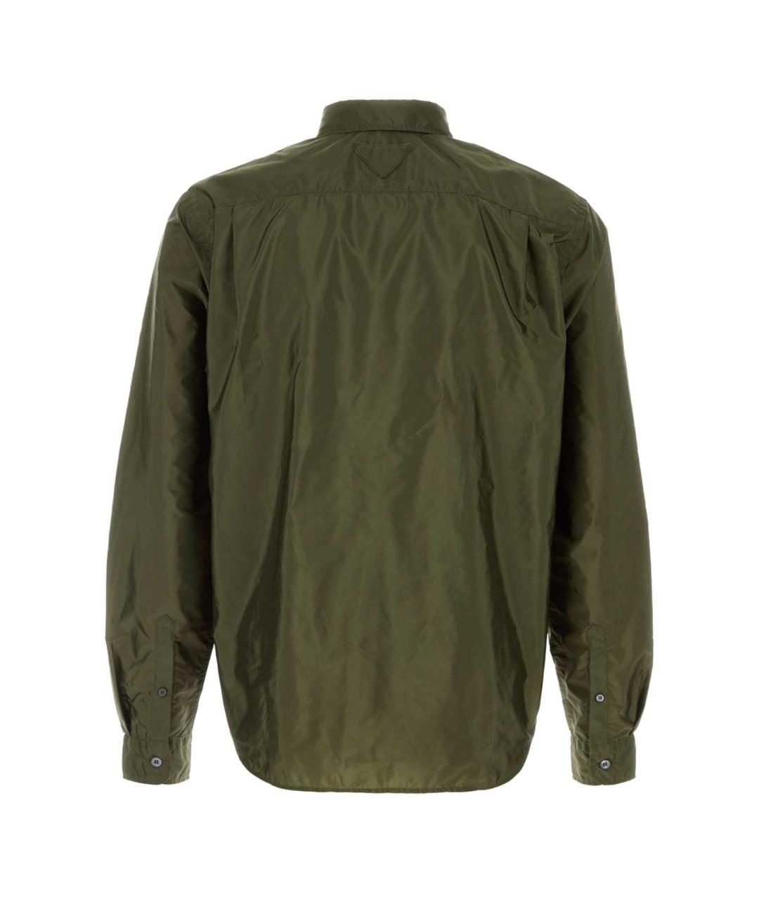 PRADA Зеленая кэжуал рубашка, фото 2