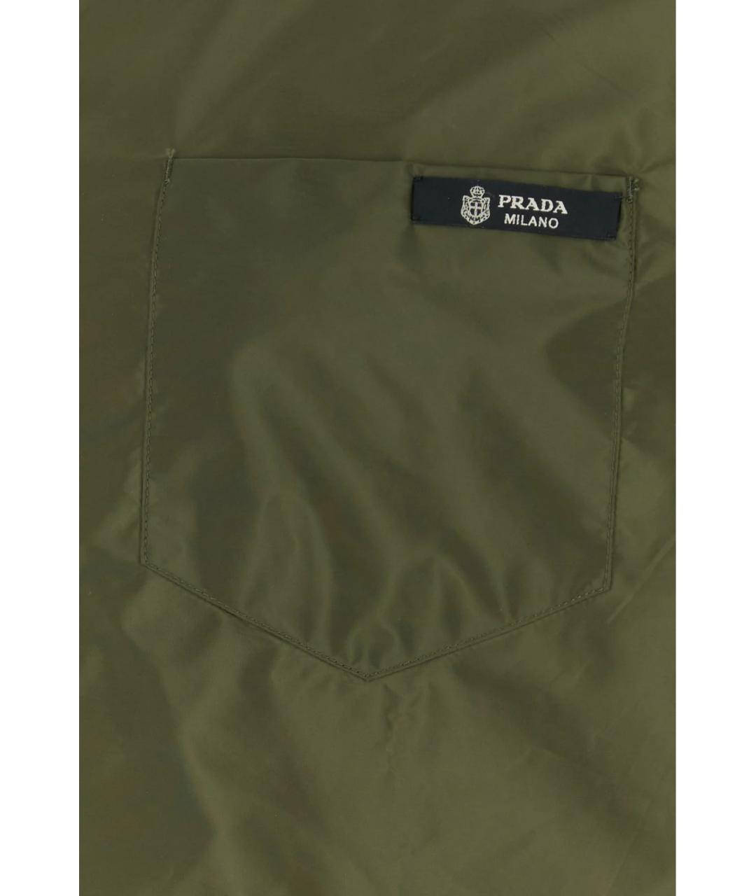 PRADA Зеленая кэжуал рубашка, фото 3