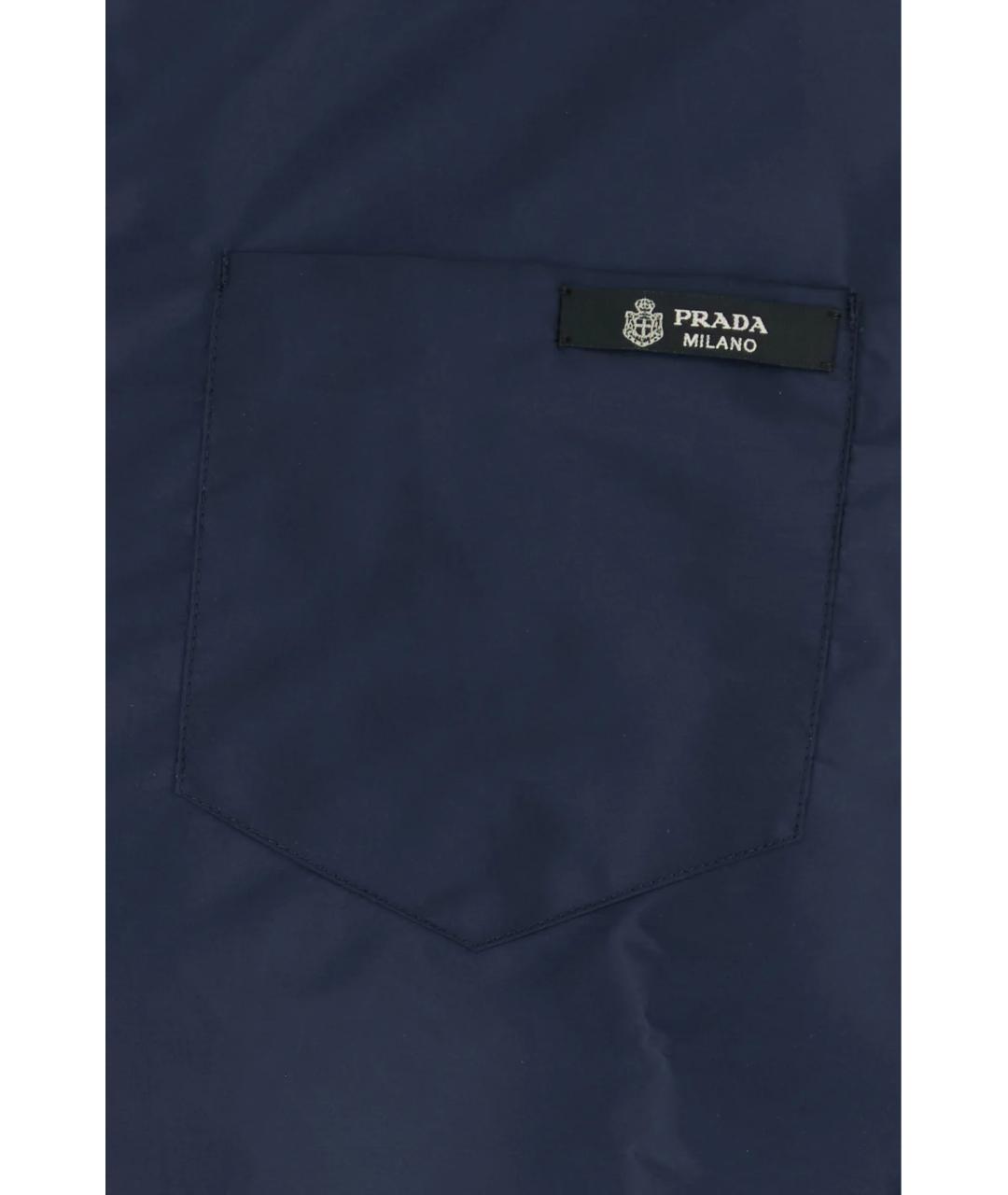PRADA Синяя кэжуал рубашка, фото 3