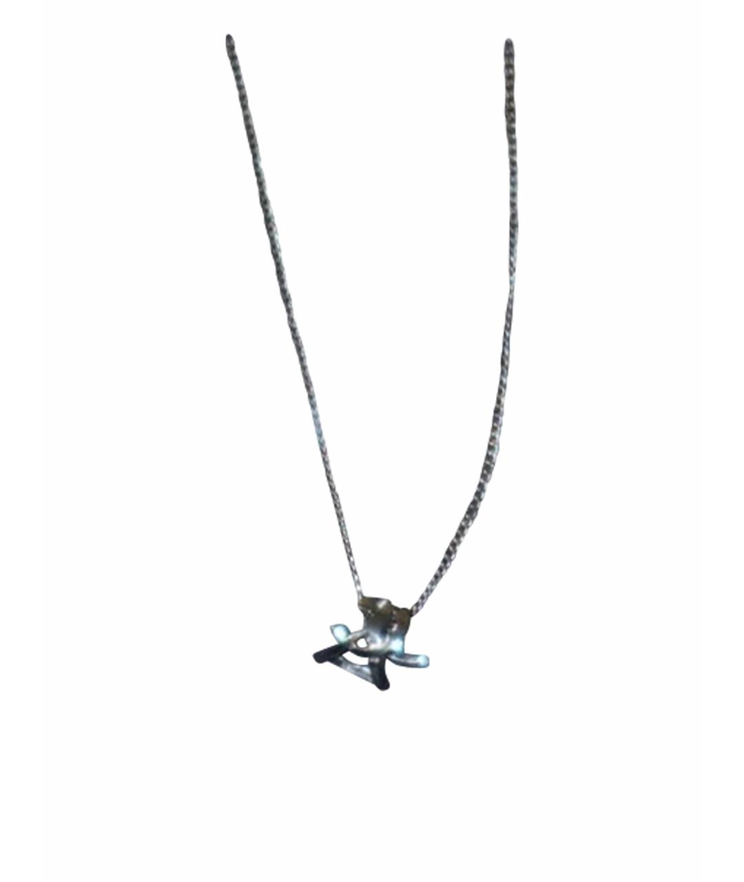 SAINT LAURENT Серебряная серебряная подвеска, фото 1