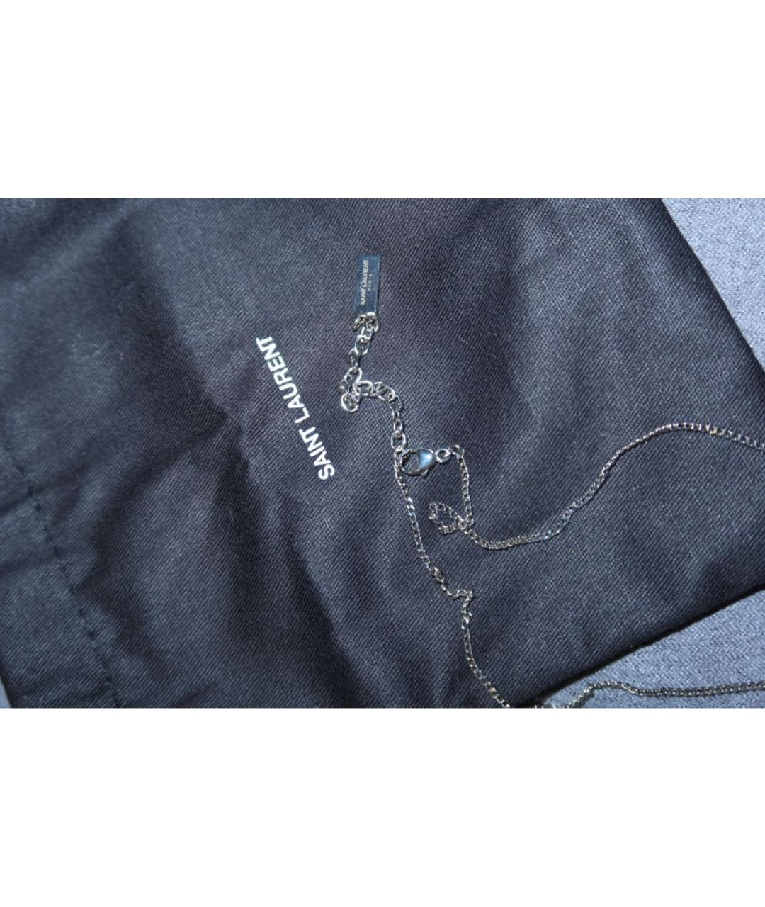 SAINT LAURENT Серебряная серебряная подвеска, фото 3