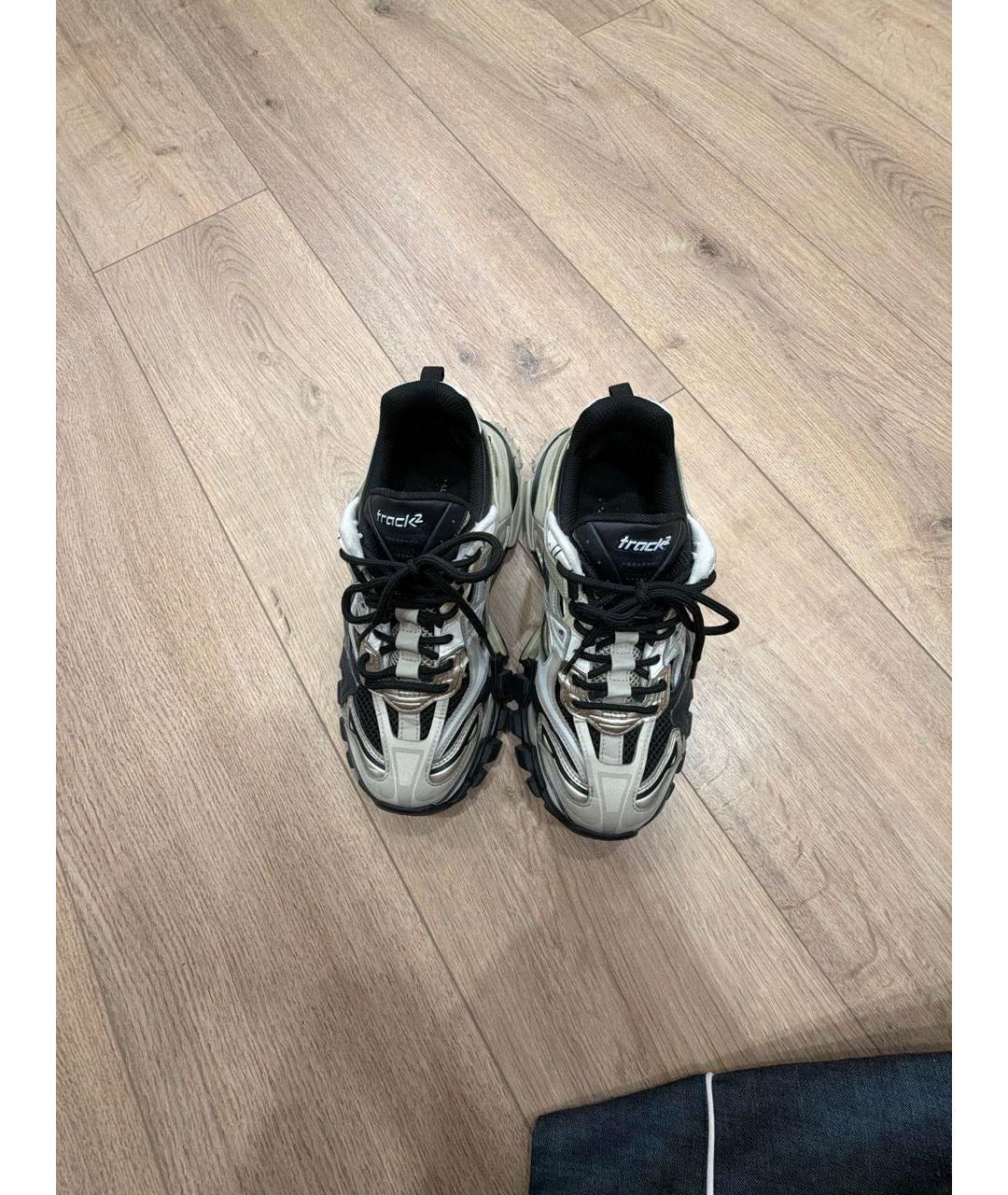 BALENCIAGA Бежевые кроссовки, фото 4