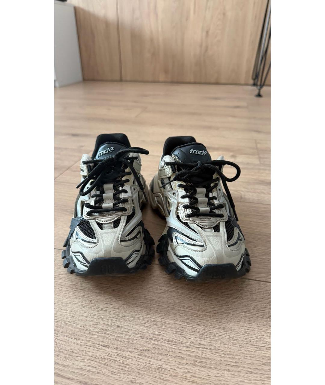 BALENCIAGA Бежевые кроссовки, фото 3