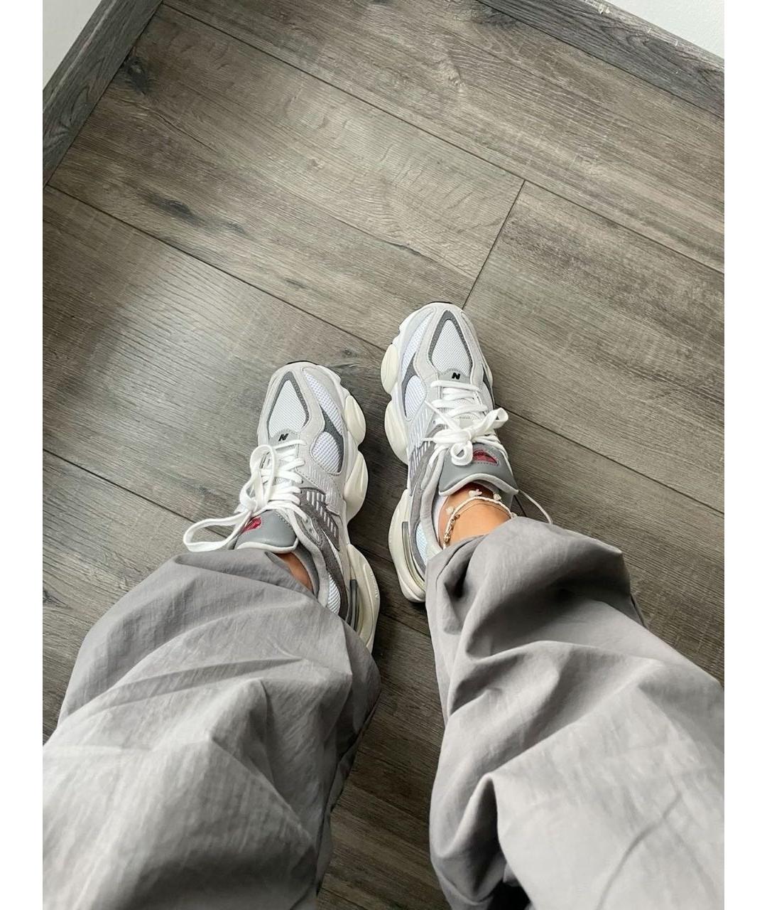 NEW BALANCE Серые текстильные кроссовки, фото 2