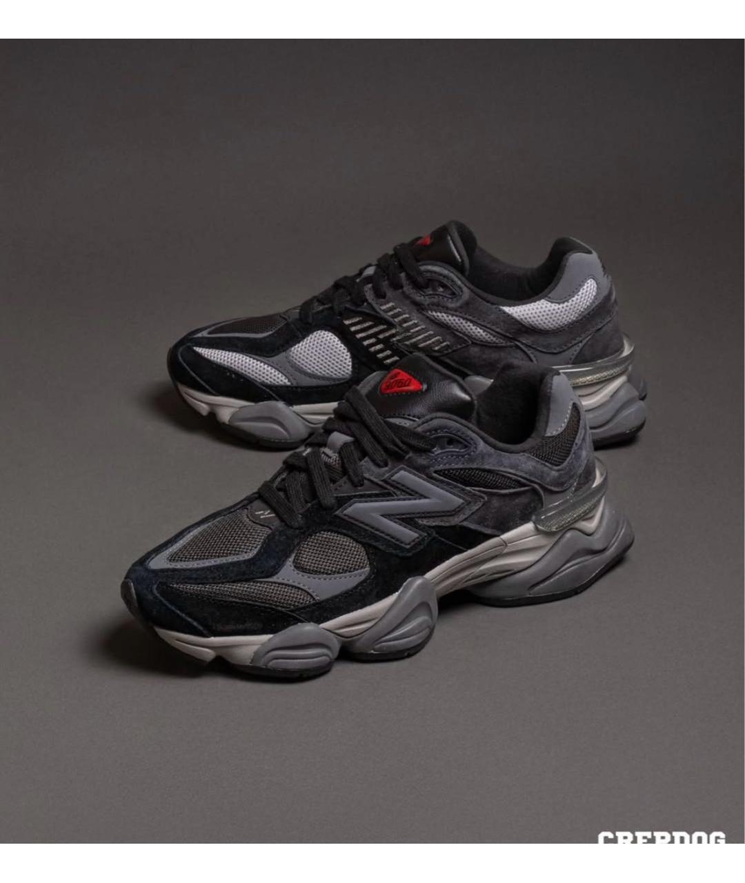 NEW BALANCE Черные текстильные кроссовки, фото 4