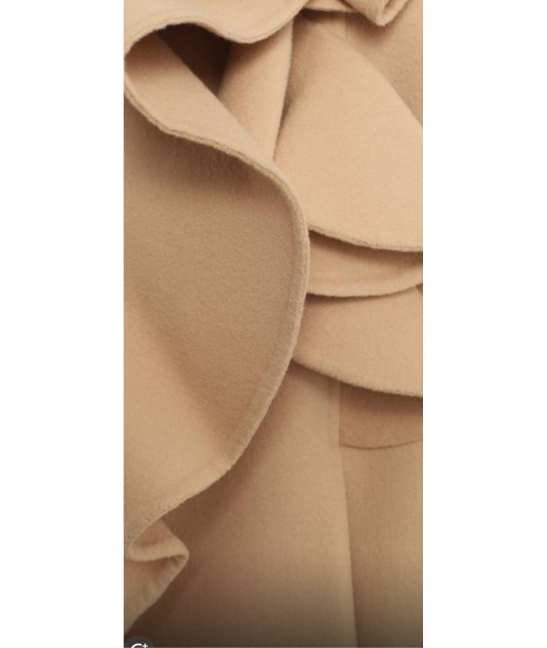 VALENTINO Бежевое кашемировое пальто, фото 3