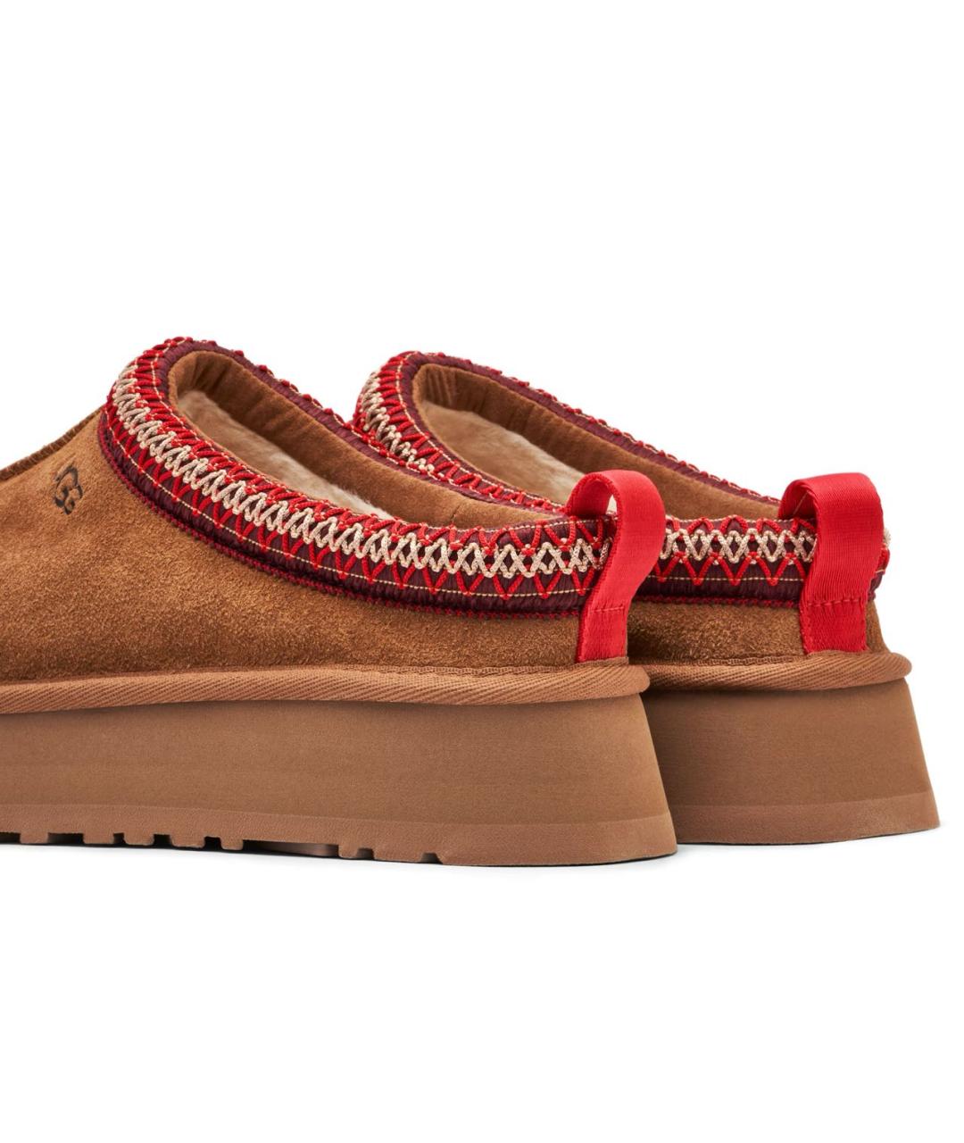 UGG AUSTRALIA Коричневые замшевые сабо, фото 3