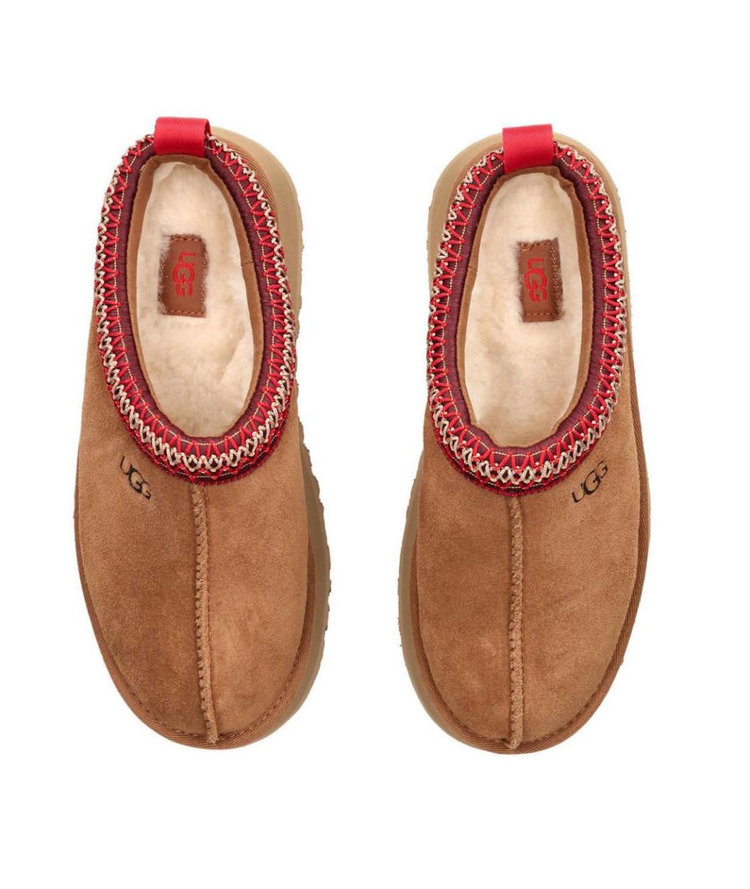 UGG AUSTRALIA Коричневые замшевые сабо, фото 7