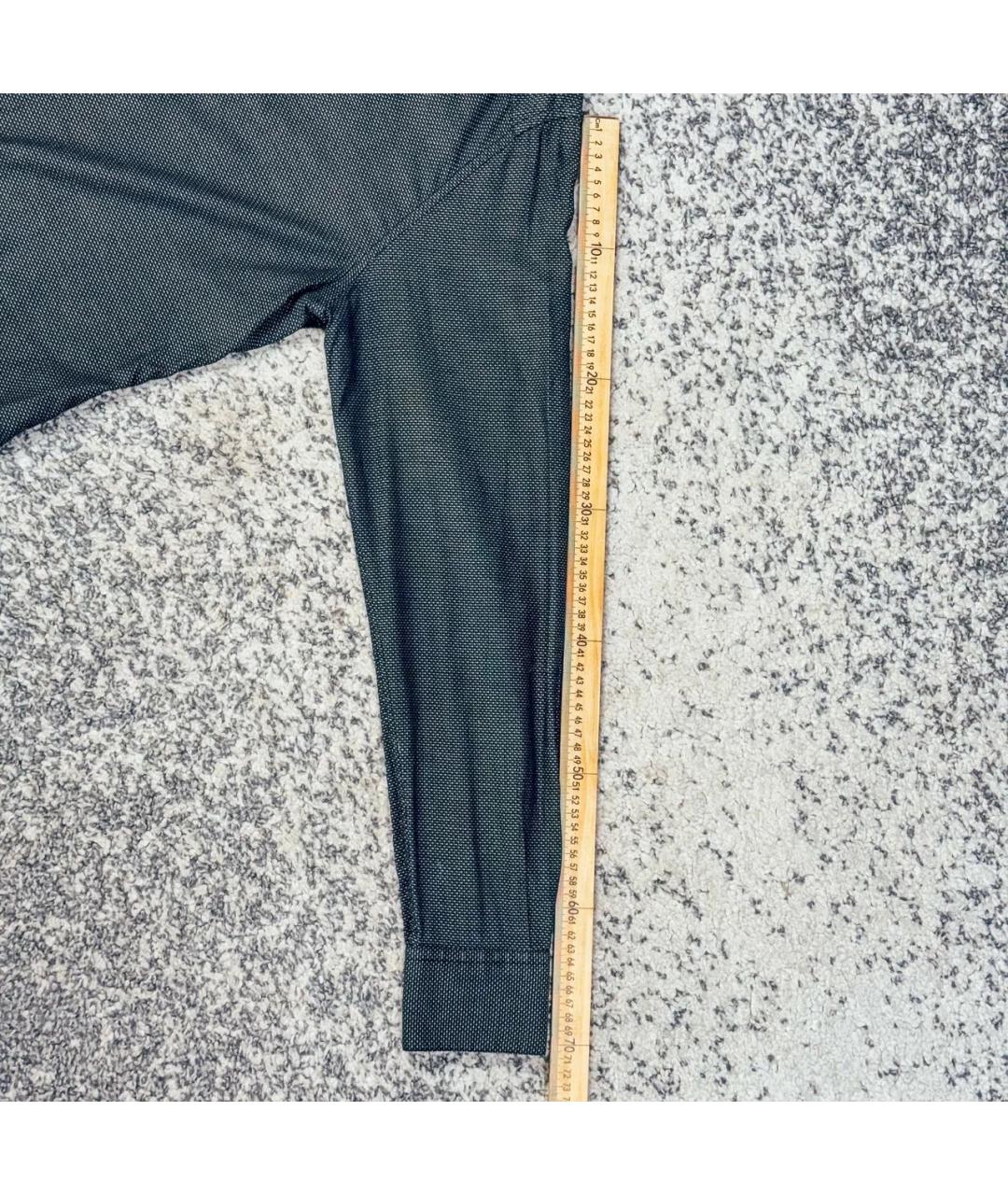 DOLCE&GABBANA Антрацитовая хлопковая классическая рубашка, фото 5