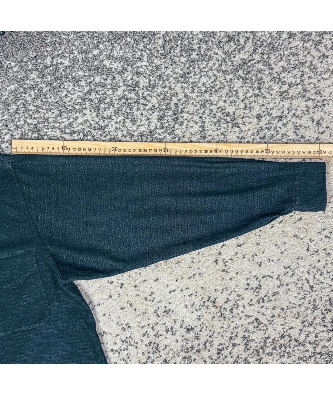 DOLCE&GABBANA Антрацитовая хлопковая классическая рубашка, фото 4