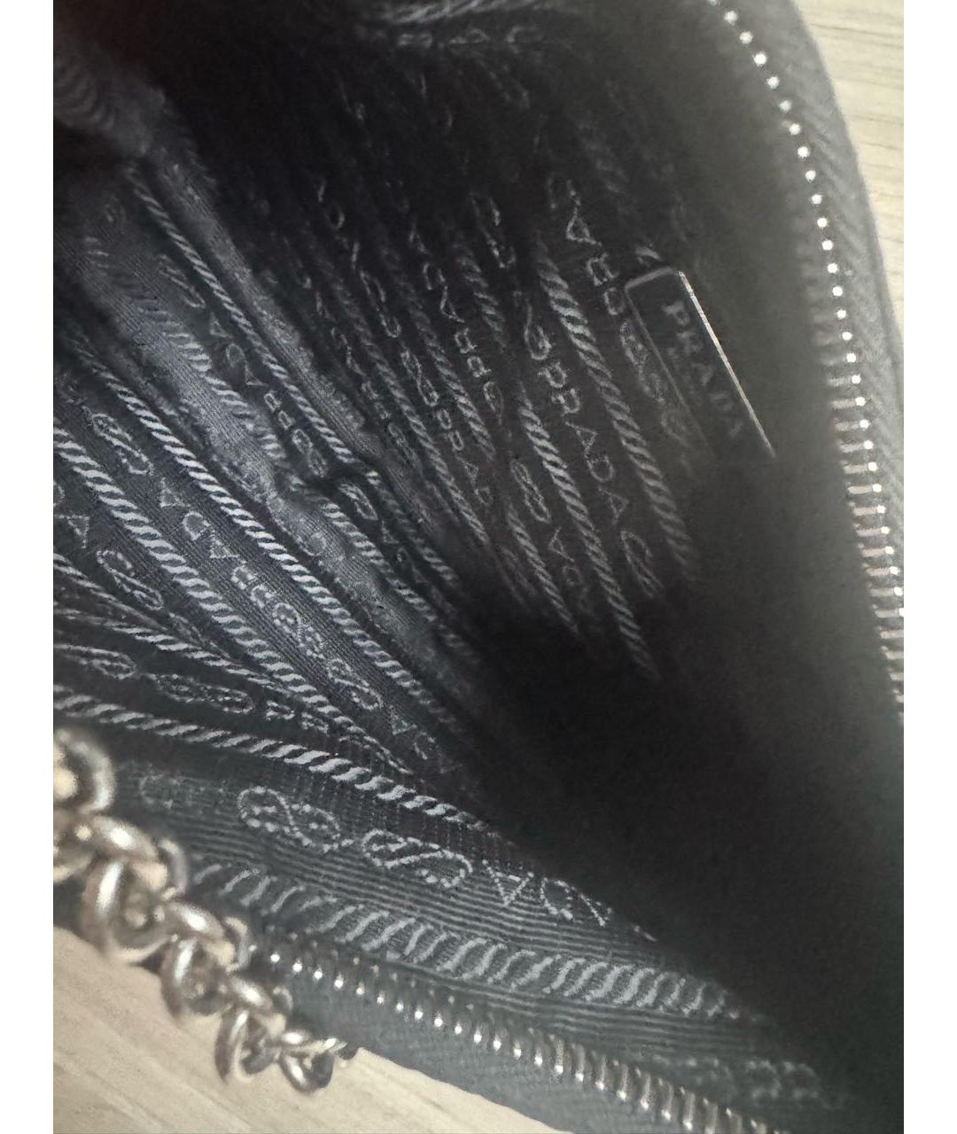 PRADA Черная сумка через плечо, фото 8