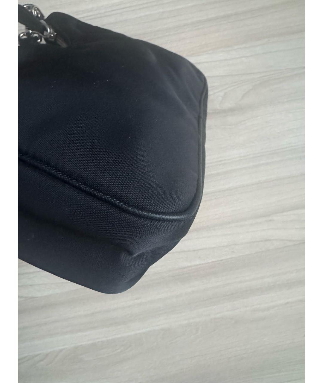 PRADA Черная сумка через плечо, фото 4