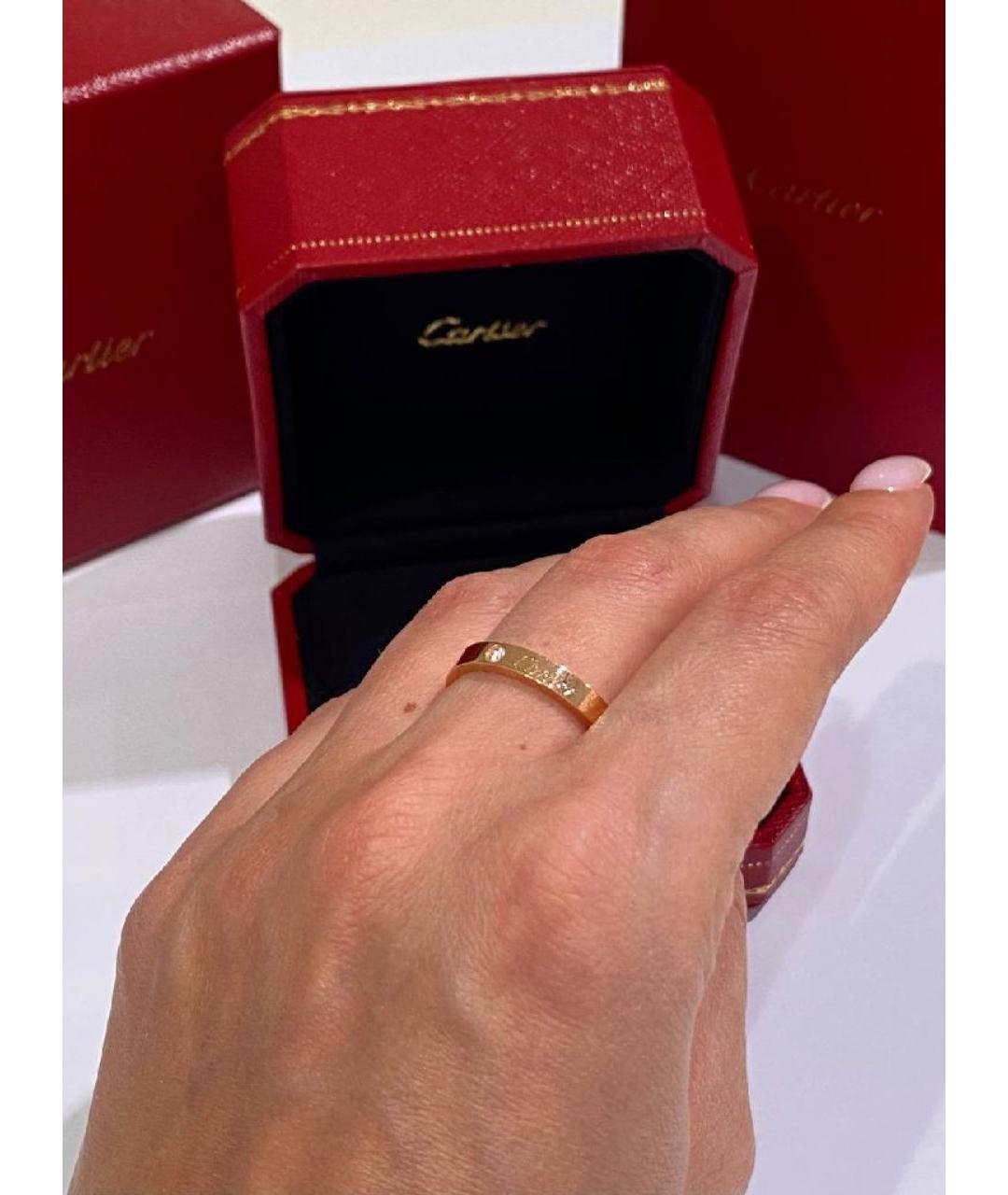 CARTIER Красное кольцо из розового золота, фото 3