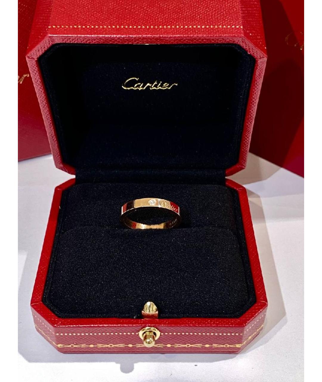 CARTIER Красное кольцо из розового золота, фото 4