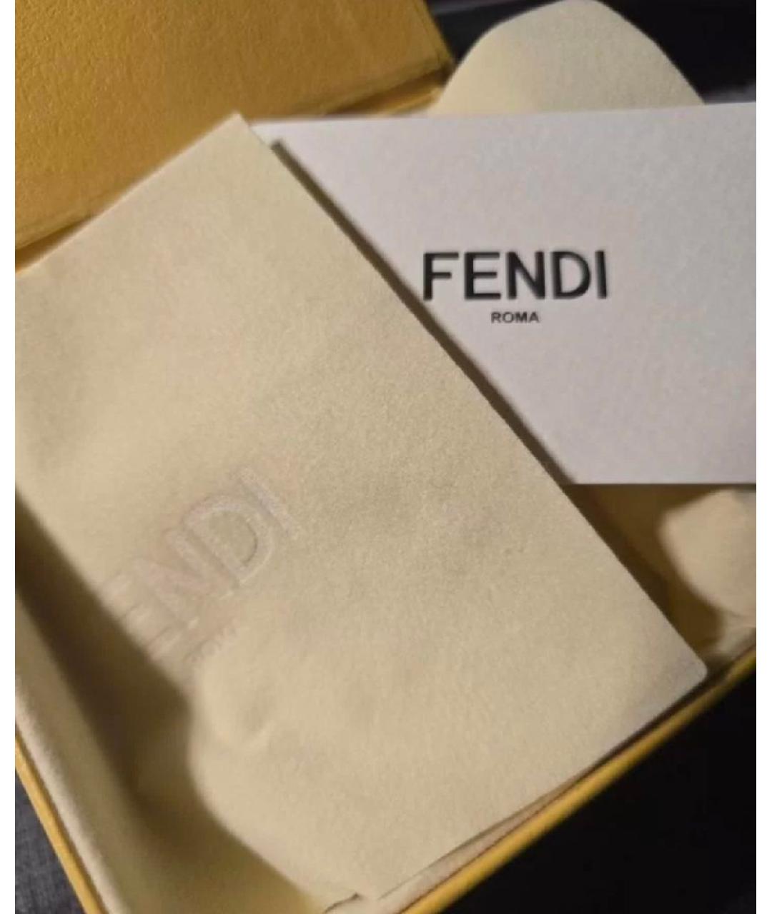 FENDI Золотой позолоченный браслет, фото 3