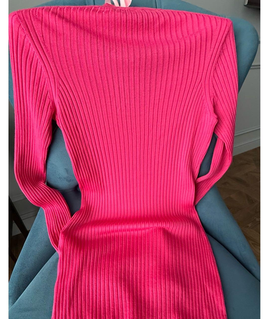 VERSACE Фуксия шерстяной джемпер / свитер, фото 2