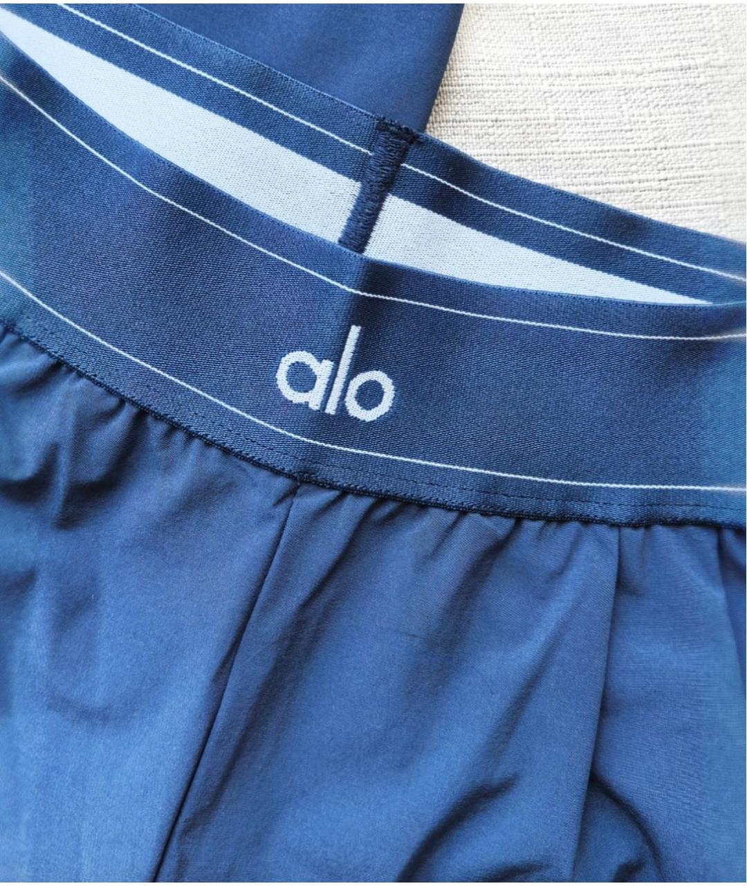 ALO YOGA Темно-синие спортивные брюки и шорты, фото 7