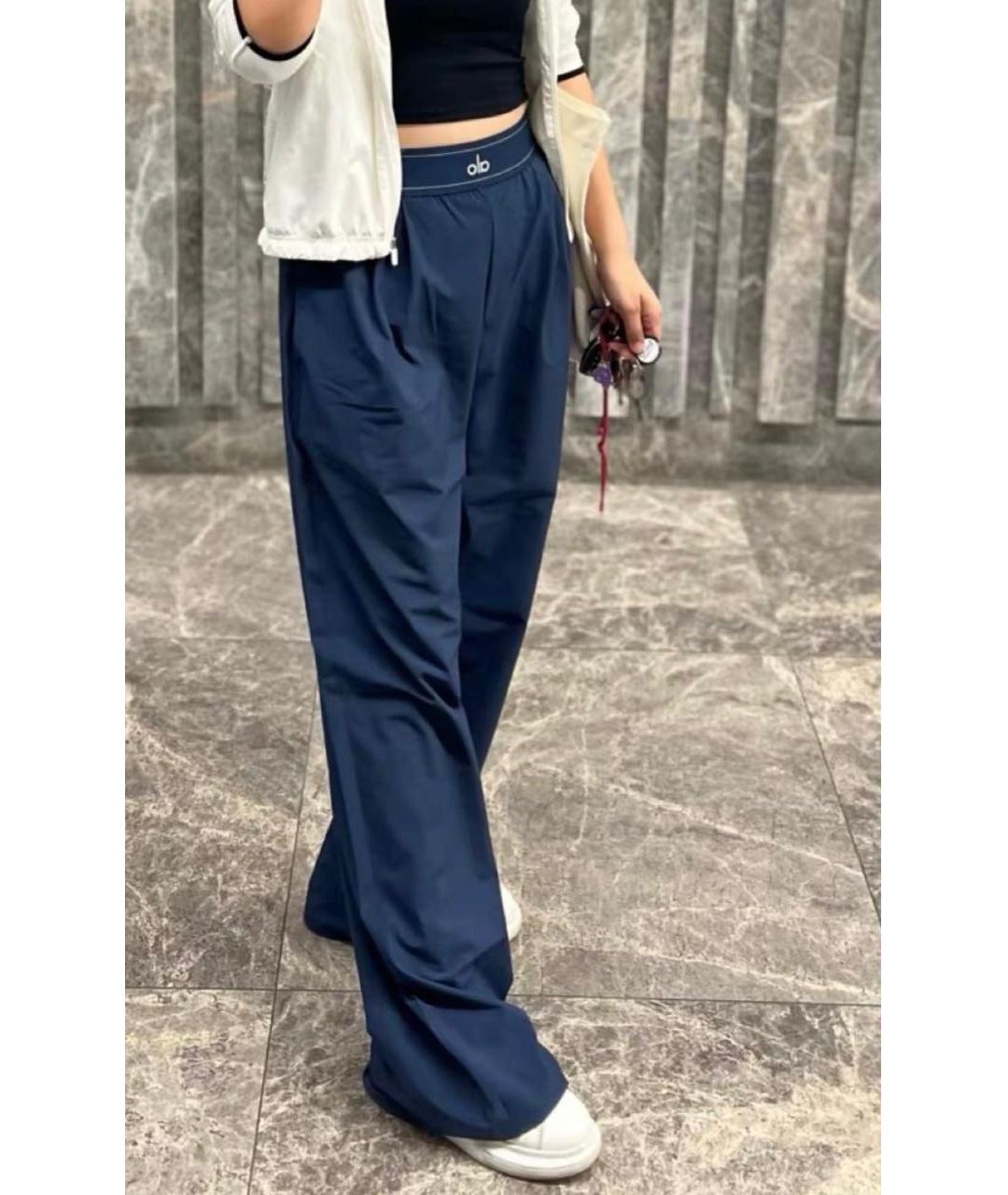 ALO YOGA Темно-синие спортивные брюки и шорты, фото 6