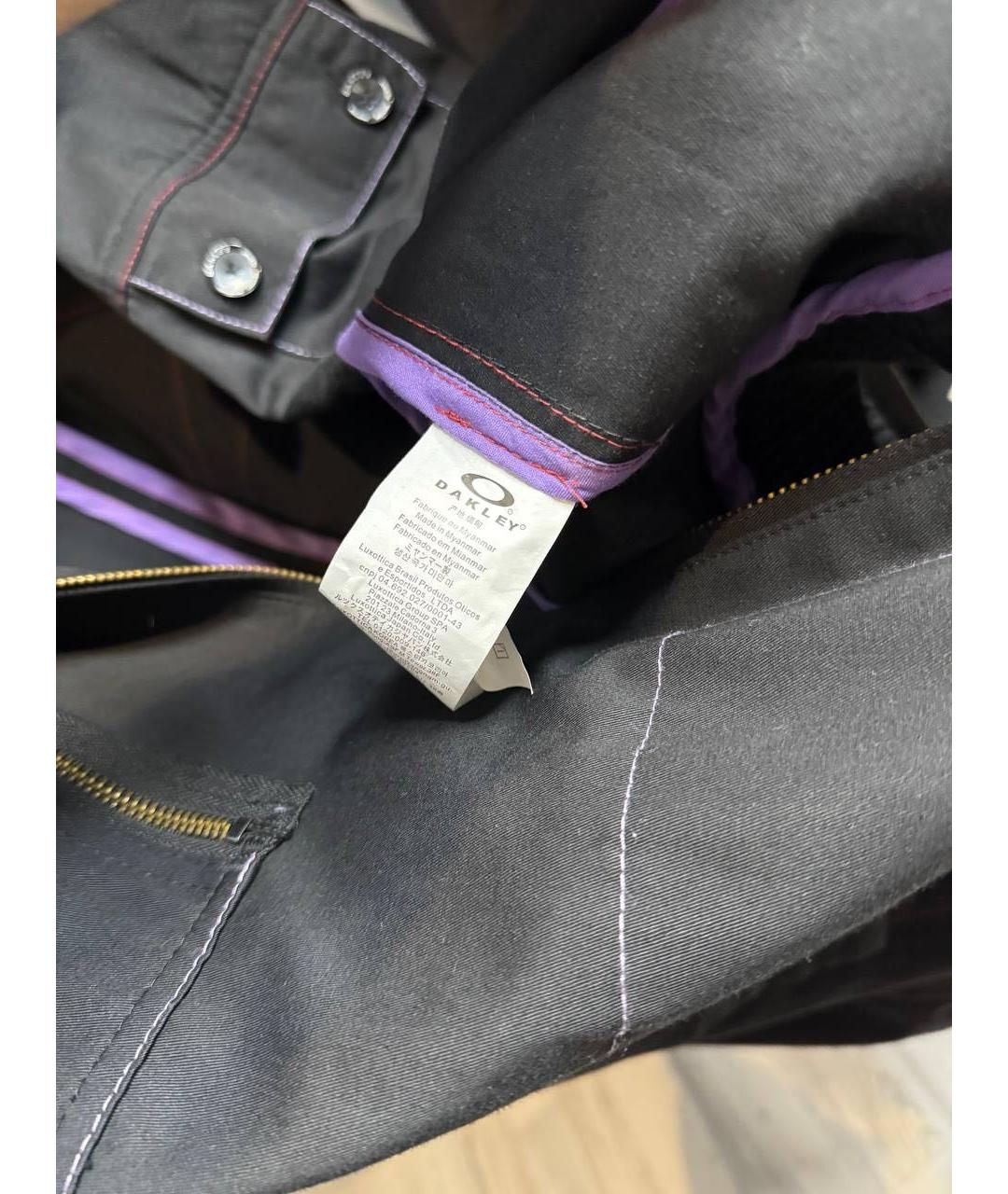 OAKLEY Черная хлопковая куртка, фото 7