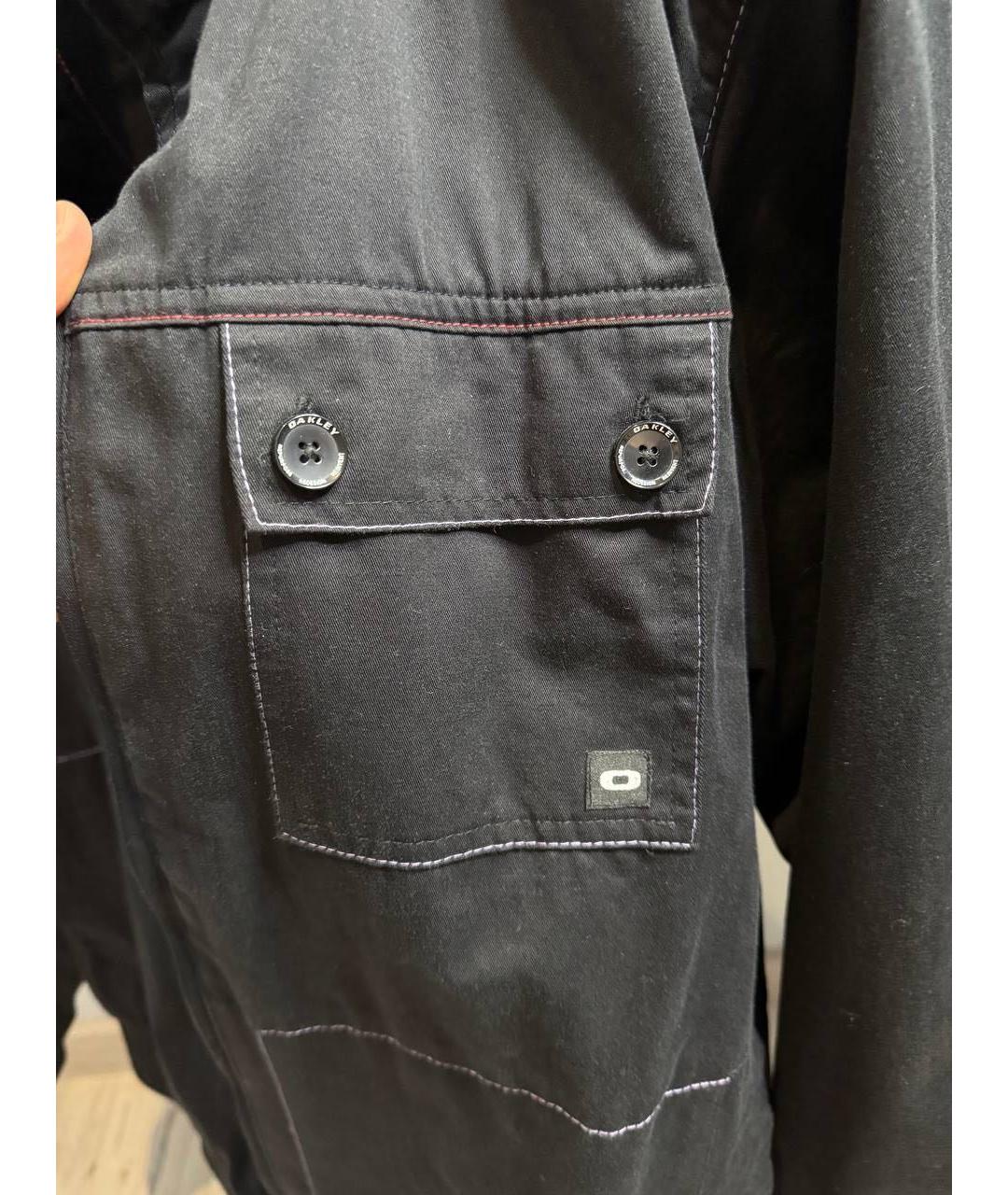 OAKLEY Черная хлопковая куртка, фото 5