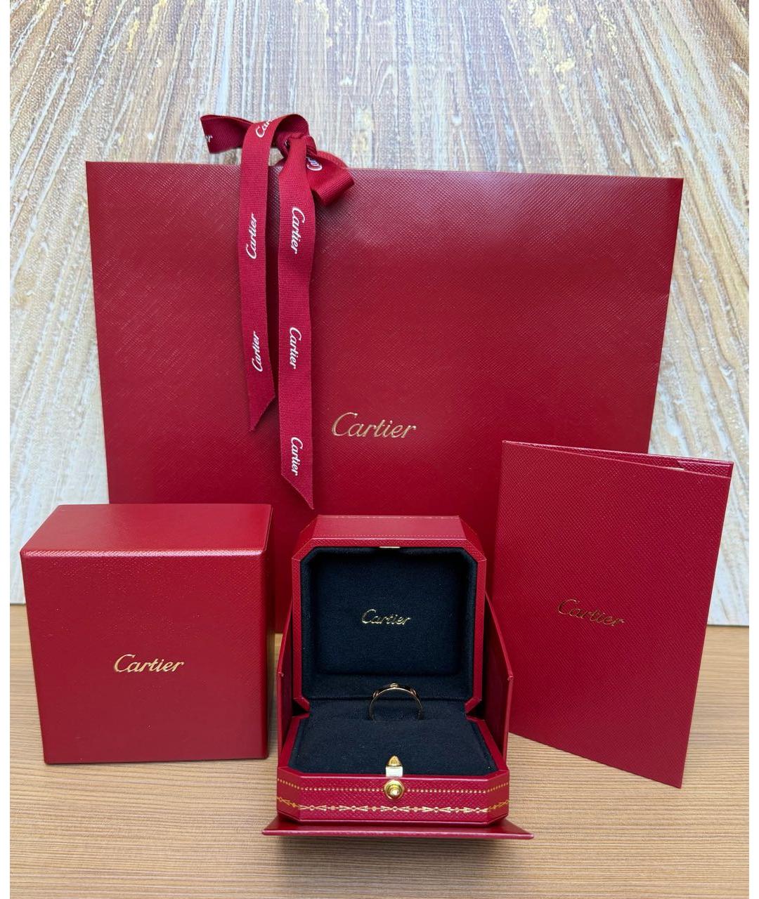 CARTIER Золотое кольцо из розового золота, фото 2