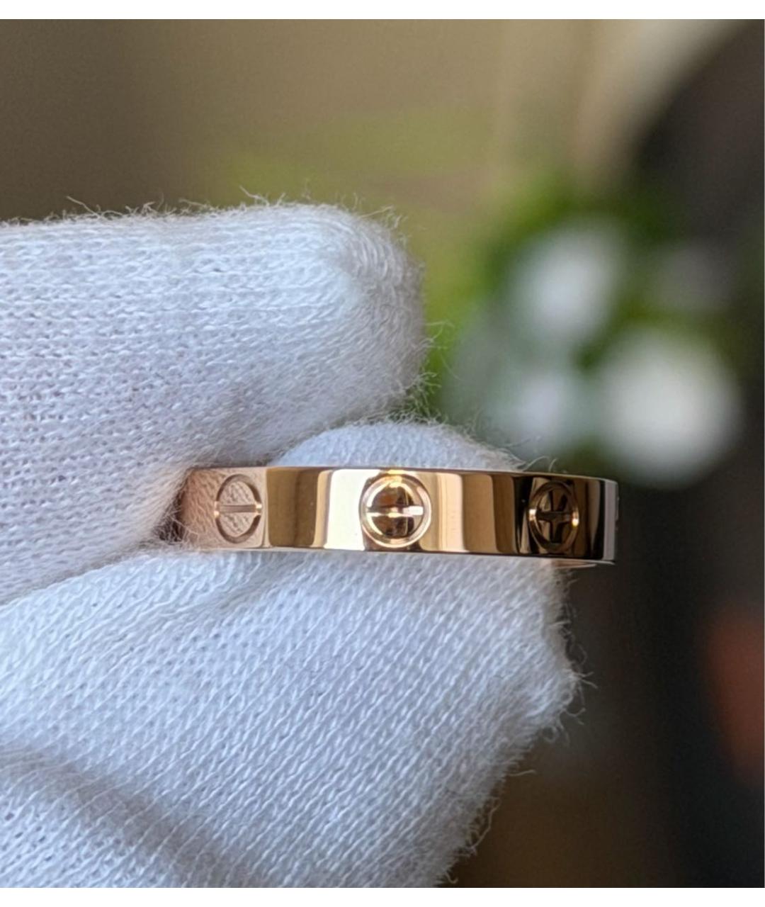 CARTIER Золотое кольцо из розового золота, фото 5